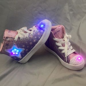 Sketchers twinkle toes sneakers
